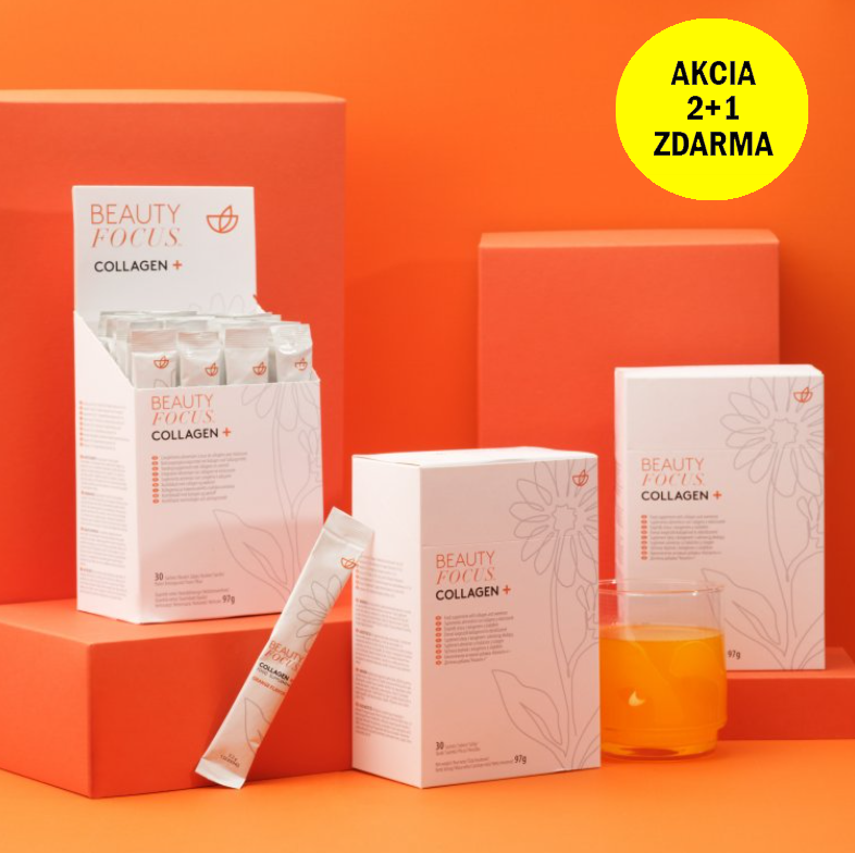2+1 Zdarma - Beauty Focus Collagen - efektívny kolagén pre omladenú a revitalizovanú pleť