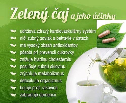 Tegreen - Sila zeleného čaju v praktických kapsulách